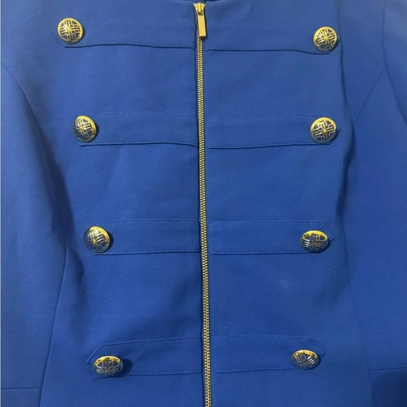 Dennis Basso Royal Blue Blazer - Picture 2 of 5